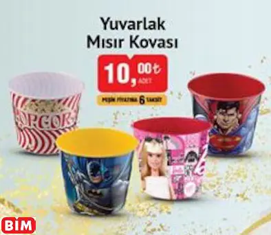 YUVARLAK MISIR KOVASI